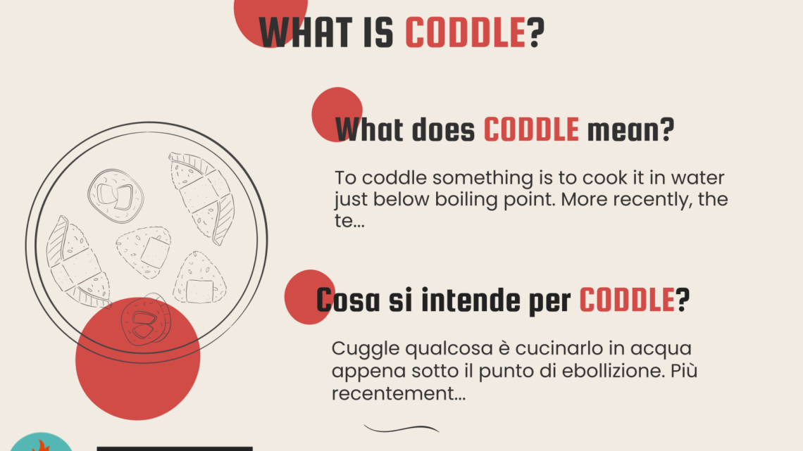 Cooking Term: CODDLE