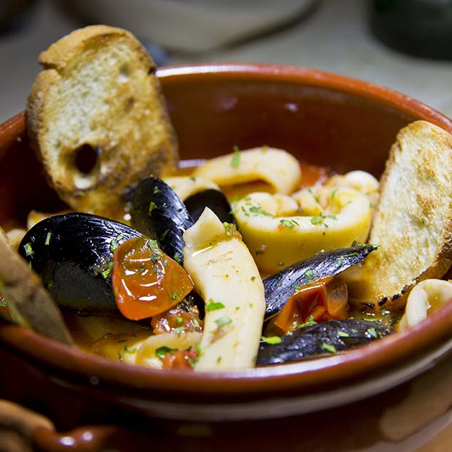 Zuppa di pesce alla gallipolina