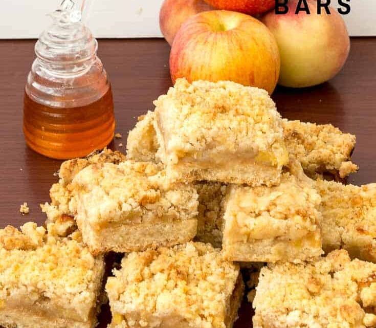 Apple Pie Crumble Bars