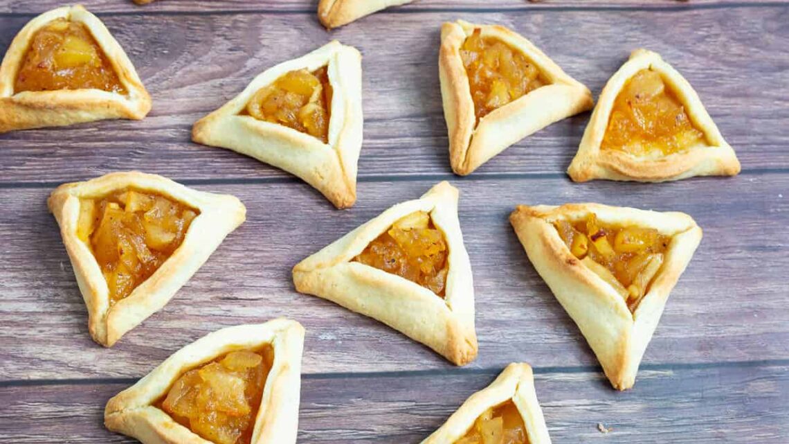 Apple Pie Hamantaschen Cookies