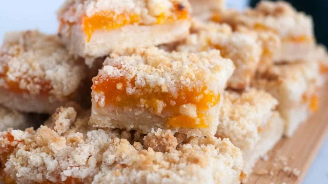 Apricot Crumble Squares