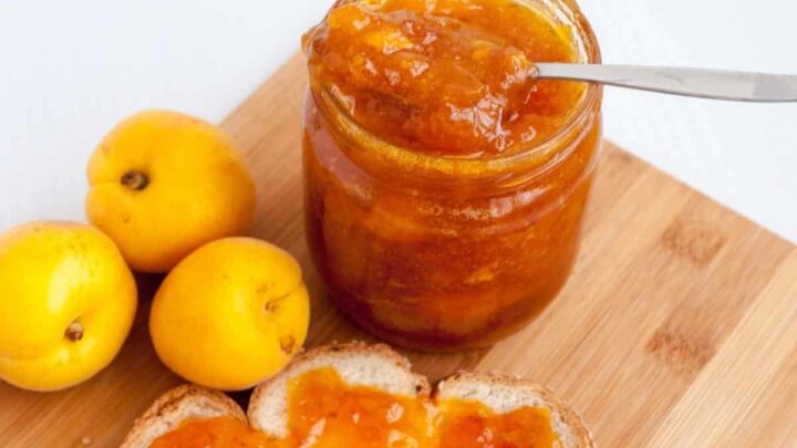 Apricot Jam   No Pectin  3 ingredients