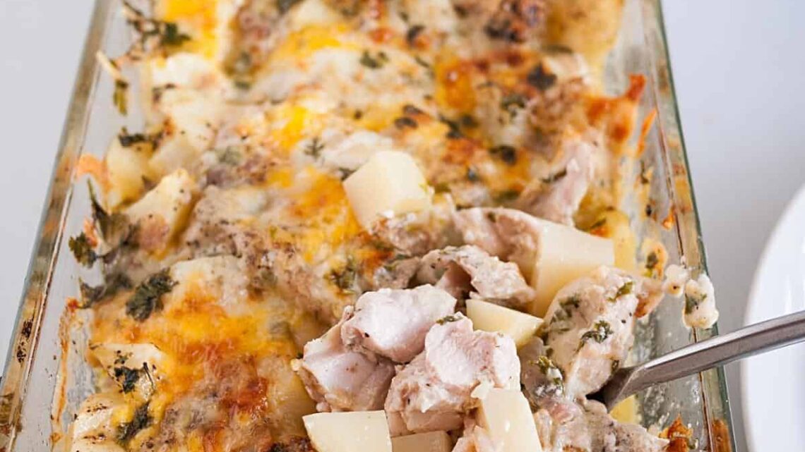 Baked Chicken Potato Casserole