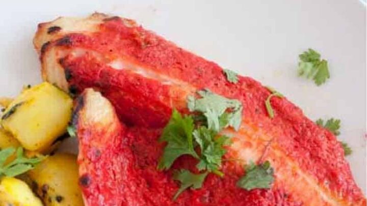 Baked Tandoori Fish in Just 15 minutes