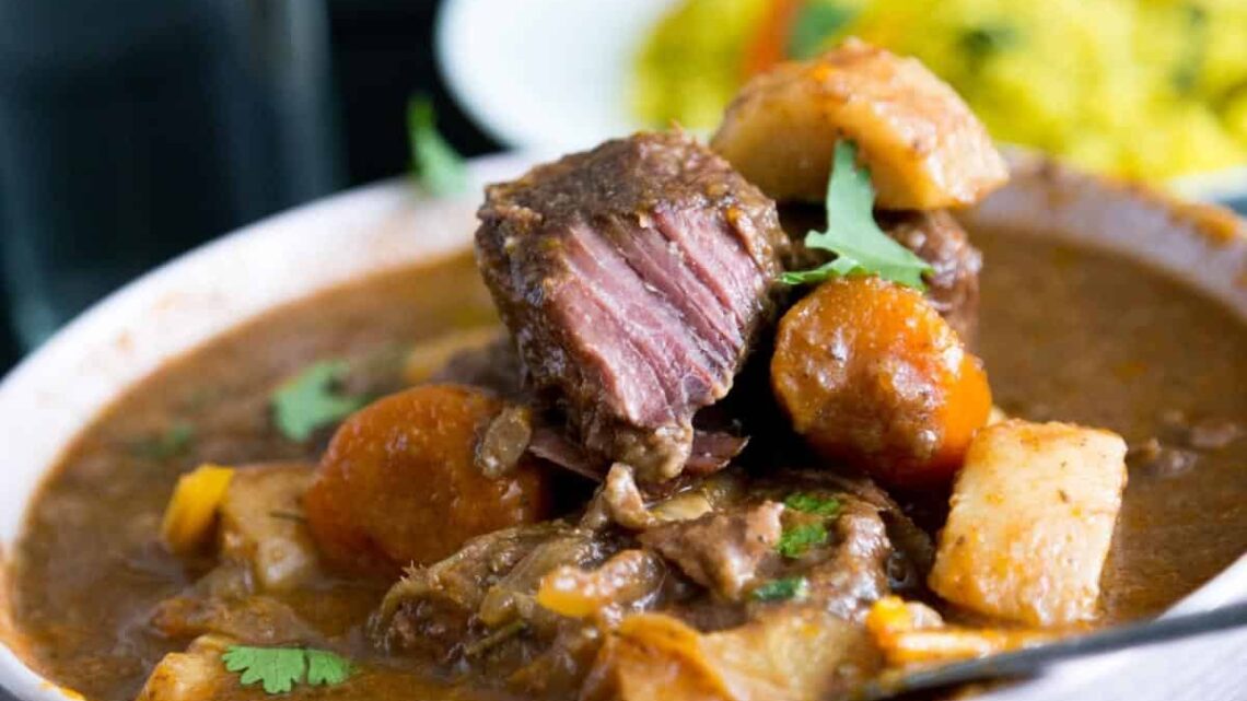 Beer Braised Beef Stew   Slow Cooker