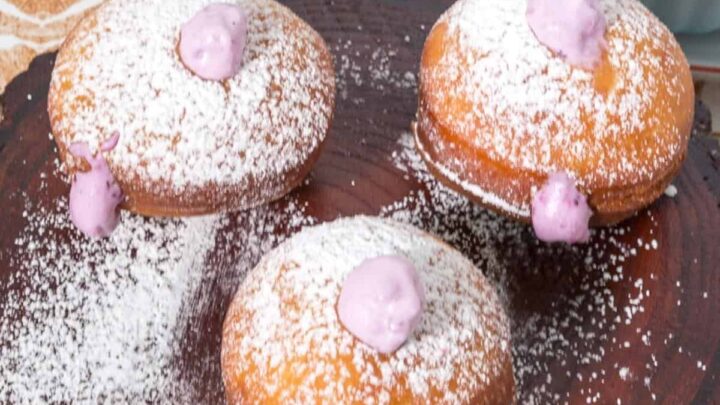 Blackberry Doughnuts   Sufganiyah