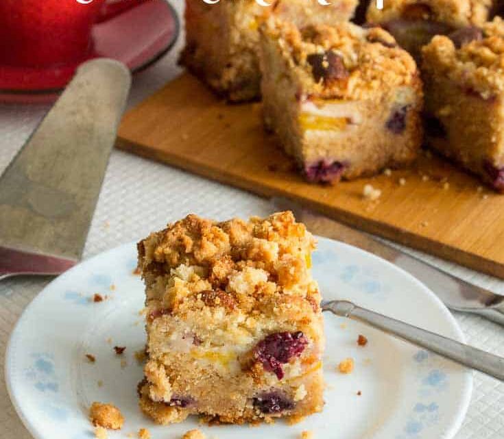 Blackberry Nectarine Crumb Cake Recipe