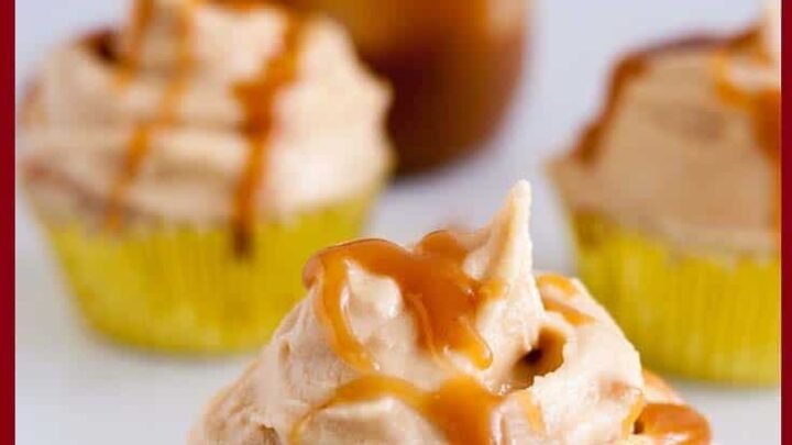 Butterscotch Cupcakes with Butterscotch Buttercream