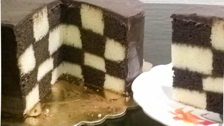 Checkerboard Cake Recipe