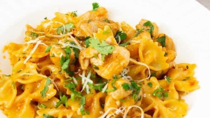 Chicken Enchilada Pasta