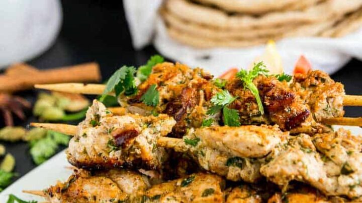 Chicken Malai Kebabs