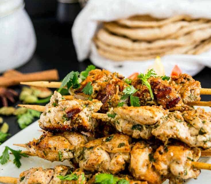 Chicken Malai Kebabs