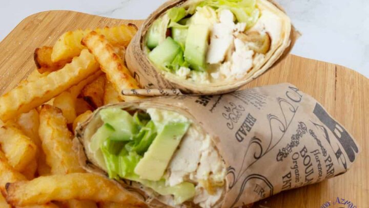 Chicken Wrap with Avocado