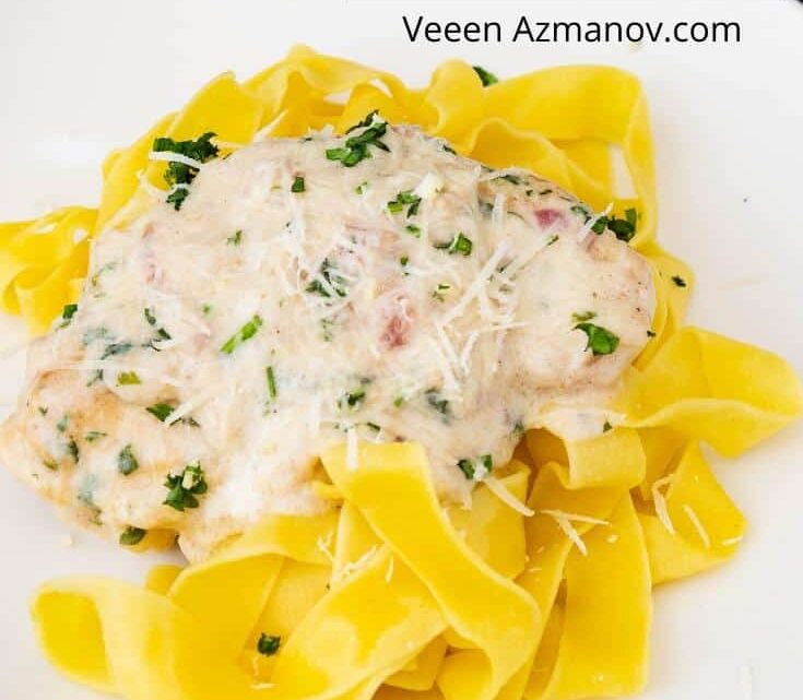 Chicken in White Sauce