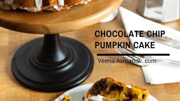 Chocolate Chip Pumpkin Cake Recipe