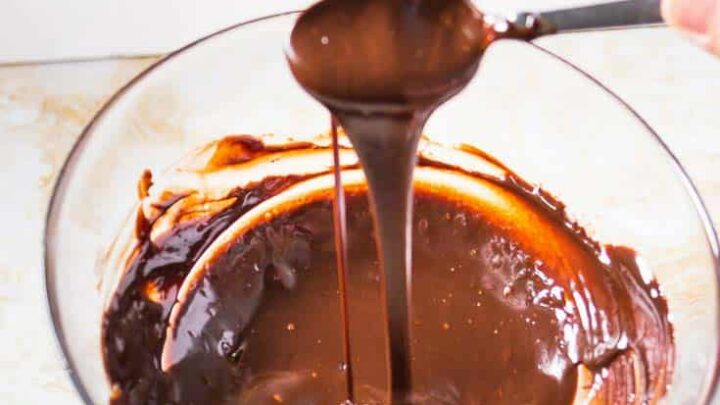 Chocolate Ganache   frost  drip  glaze or pipe