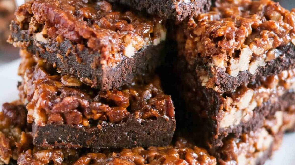 Chocolate Pecan Squares