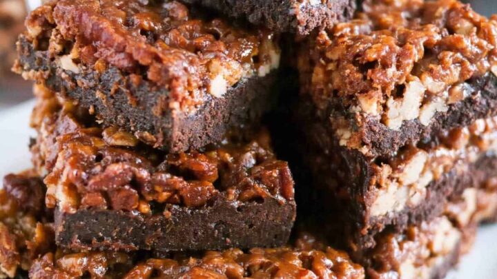 Chocolate Pecan Squares