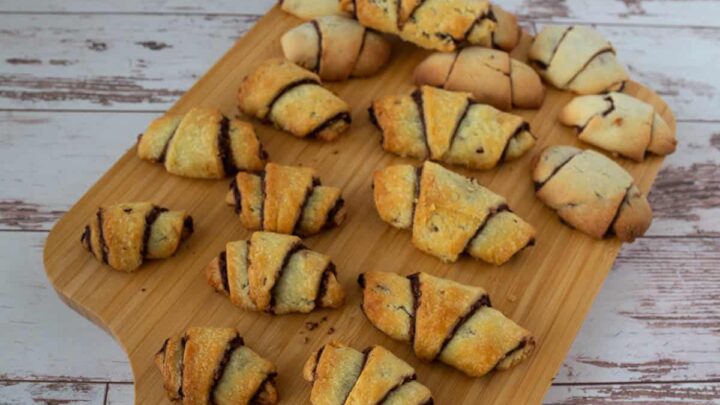 Chocolate Rugelach Cookies