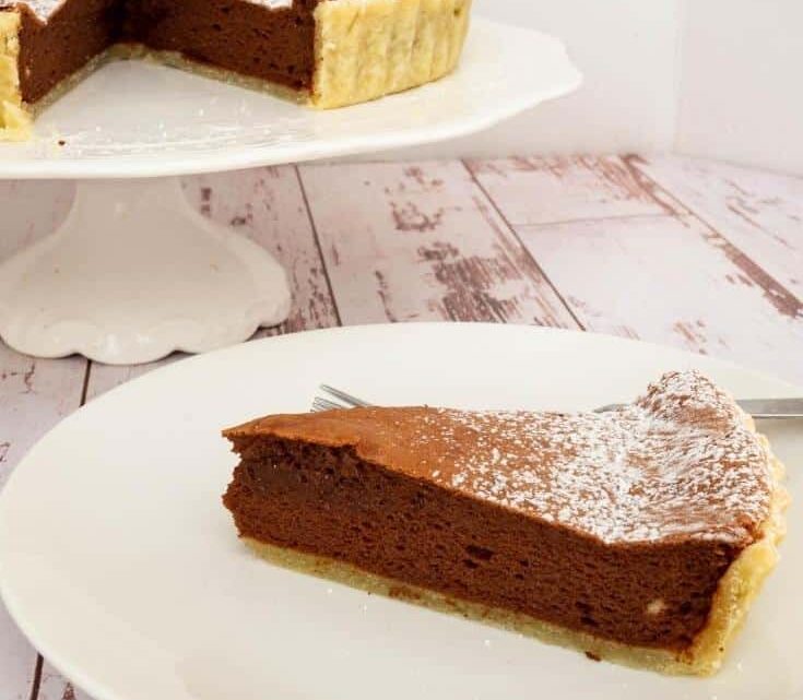 Chocolate Souffle Tart