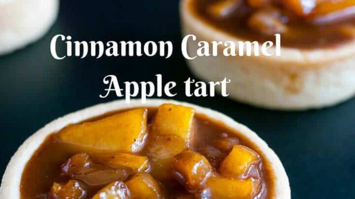 Cinnamon Caramel Apple Tarts