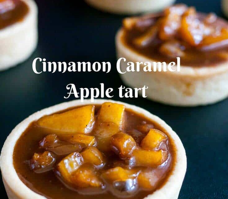 Cinnamon Caramel Apple Tarts