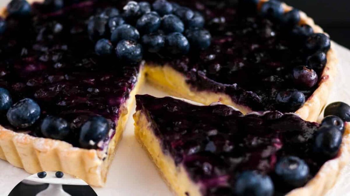 Classic Blueberry Tart