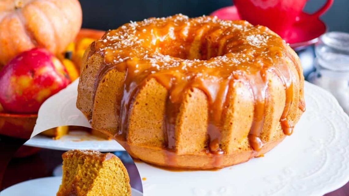 Coconut Pumpkin Bundt Cake