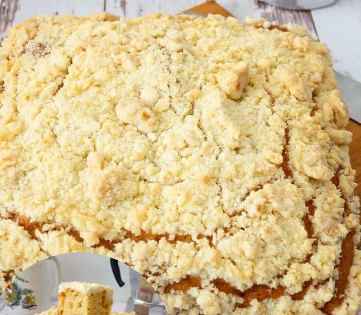 Coffee Crumble Cake