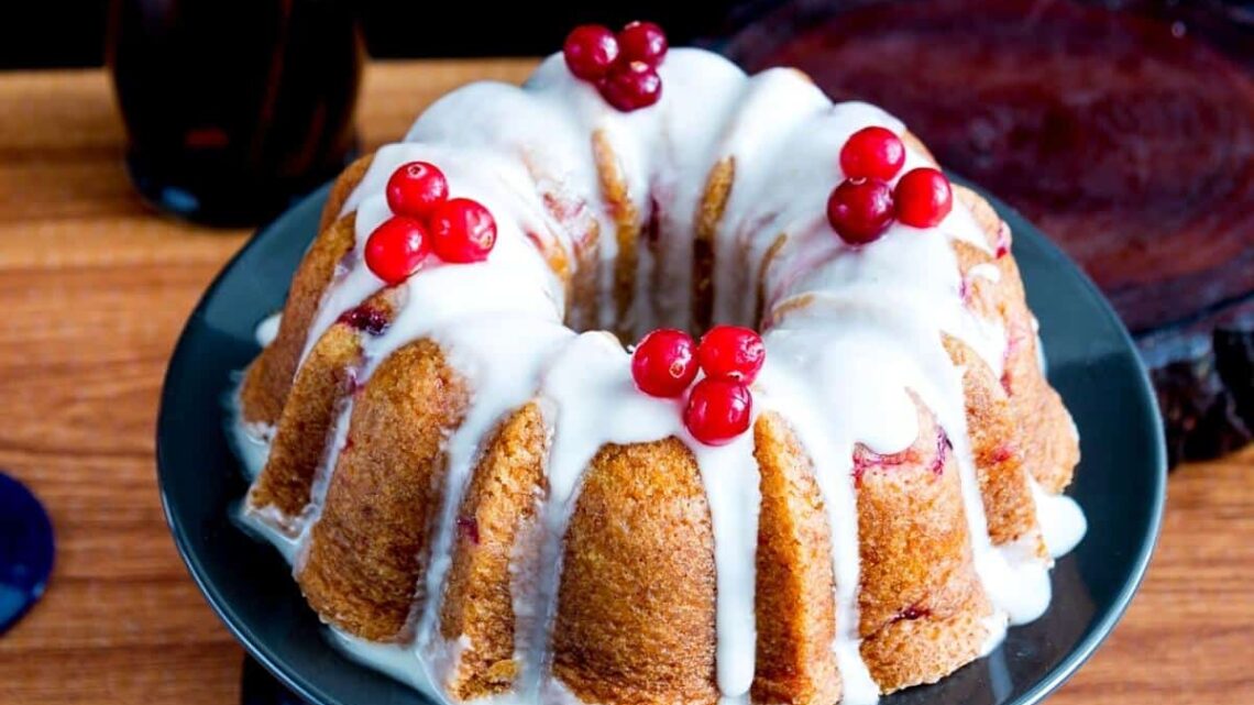 Cranberry Pound Cake