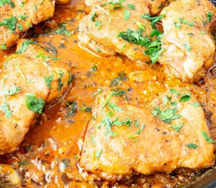 Creamy Paprika Skillet Chicken