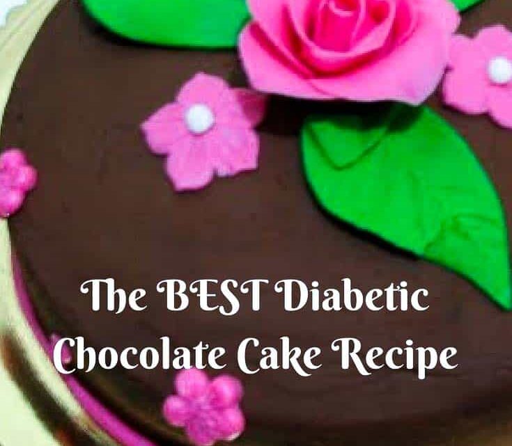 Diabetic Chocolate Cake with Diabetic Chocolate Frosting