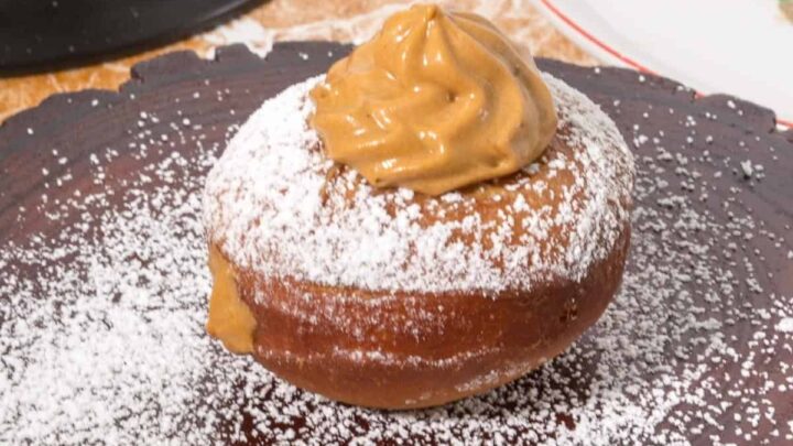 Dulce De Leche Doughnuts  Sufganiyot