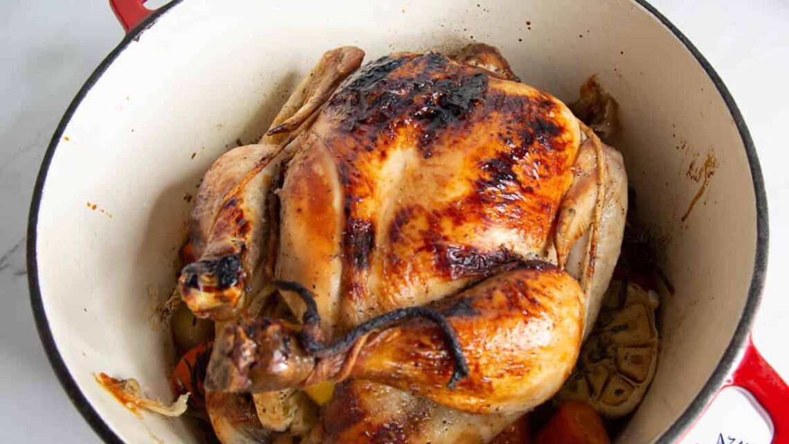 Dutch Oven Roast Chicken