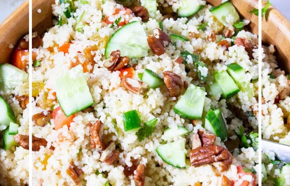 Easy Couscous Salad in 10 minutes