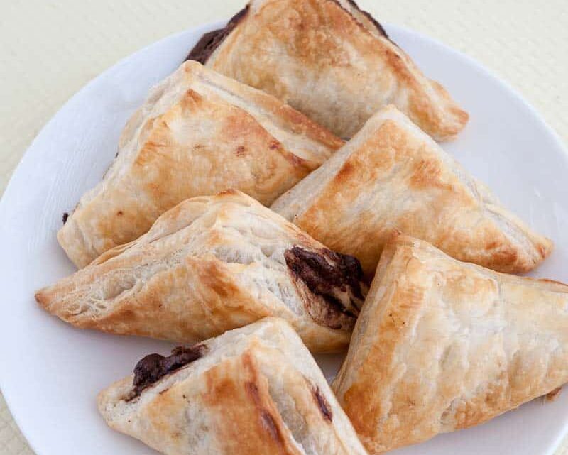 Easy Peasy Nutella Puff Pastries with Just 2 Ingredients