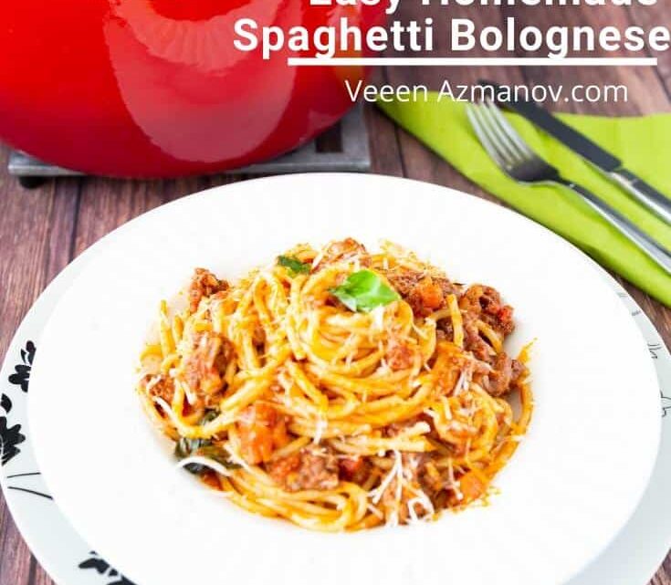 Easy Spaghetti Bolognese