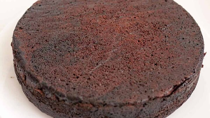 Eggless Chocolate Fudge Cake