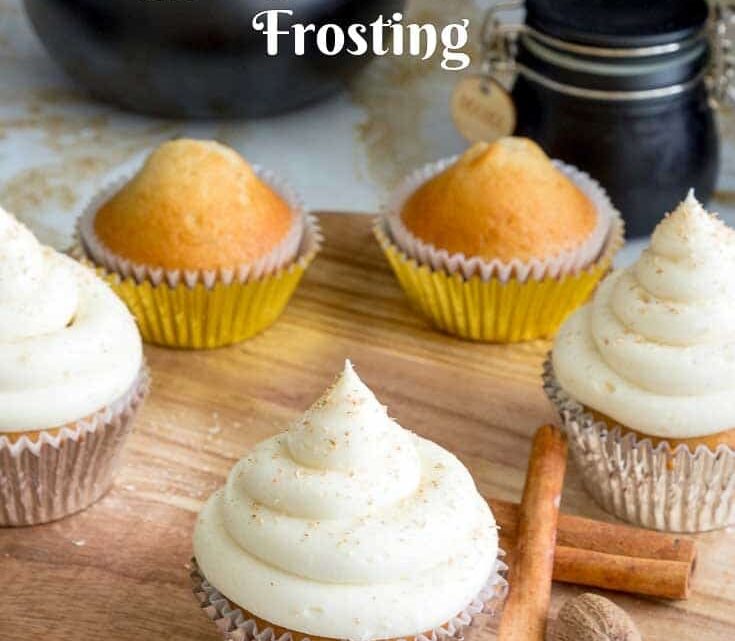 Eggnog Buttercream Frosting