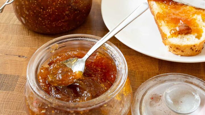 Fig Jam   No Pectin  3 ingredients