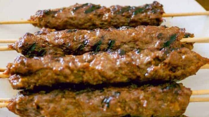 Ground Beef Kebabs