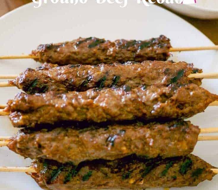 Ground Beef Kebabs