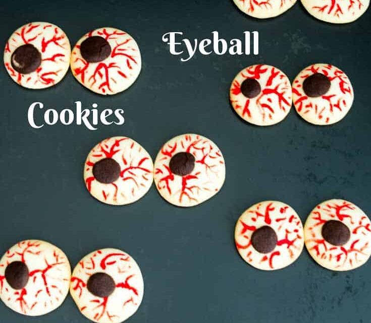 Halloween Eyeball Cookies