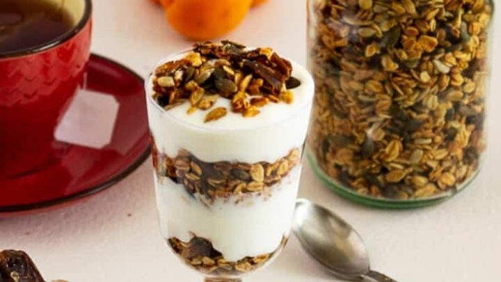 Healthy Granola Recipe with Dates and Seeds