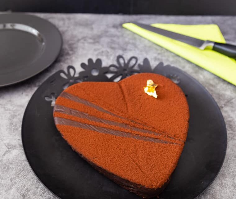 Heart Chocolate Terrine