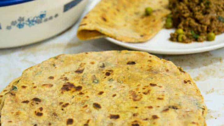 Herb Sweet Potato Chapati aka Sweet Potato Flatbread