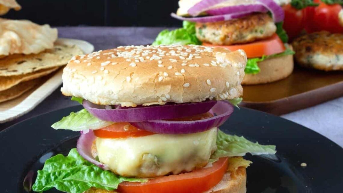 Homemade Chicken Burgers