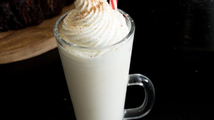 Homemade Eggless Eggnog