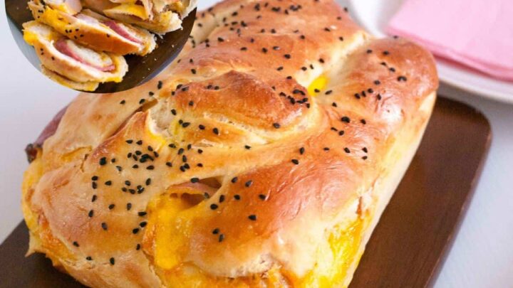 Homemade Ham and Cheese Bread