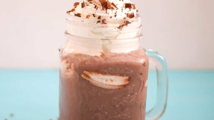 Homemade Mocha Frappuccino